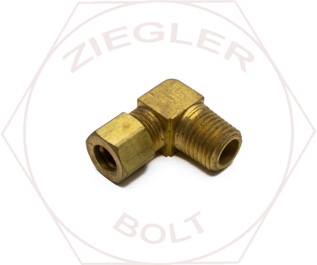 5/16 T X 1/4P SELFALIGN MALE ELBOW BRASS