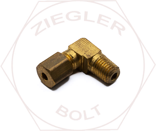 1/8T X 1/16P COMPRESSION MALE ELBOW BRASS