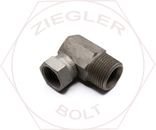 1/2-14 X 3/4-14 STEEL STRAIGHT SWIVEL ADAPTER