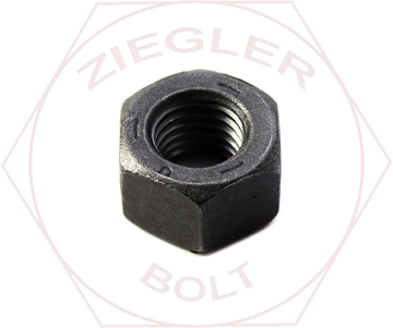 Picture of 1/2-13 A563C (A325) HEAVY HEX NUT DOMESTIC PLAIN