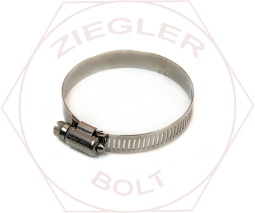 Picture of 1/2" BAND 2-3" ALL STAINLESS STEEL HOSE CLAMPS