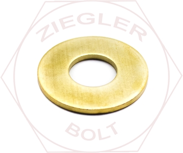 Picture of #16S - 1/4 (5/8 OD) BRASS FLAT WASHER