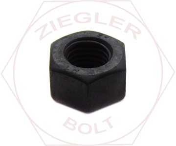 Picture of 1-1/4-7 A194 2H HEAVY HEX NUT PLAIN