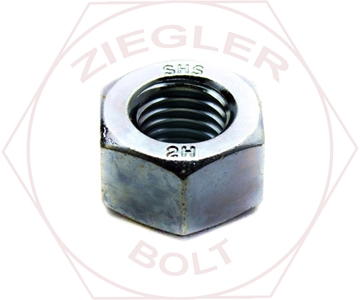 Picture of 2-4.5 A194 2H HEAVY HEX NUT ZINC
