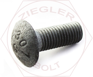 Picture of 1/2-13 X 1-1/2 GR5 BUTTON HEAD BOLT HDG DOM