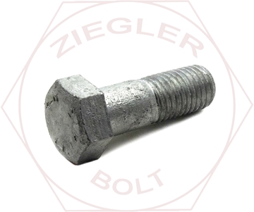 Picture of 1/2-13 X 1 3/4 A394 "T-O" HH TOWER BOLT HDG