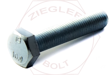 Picture of M10-1 X 50 HEX CAP SCREW DIN 961 GR 10.9 ZINC