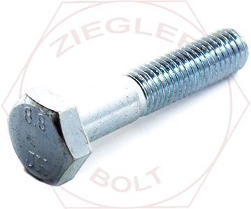 Picture of M20-2.5 X 280 HEX CAP SCREW 8.8 DIN 931 ZINC