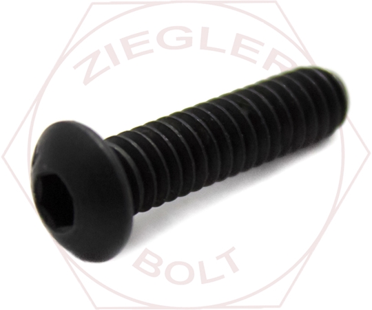Picture of M12-1.75 X 16 BUTTON SOCKET CAP SCREW DIN 7380